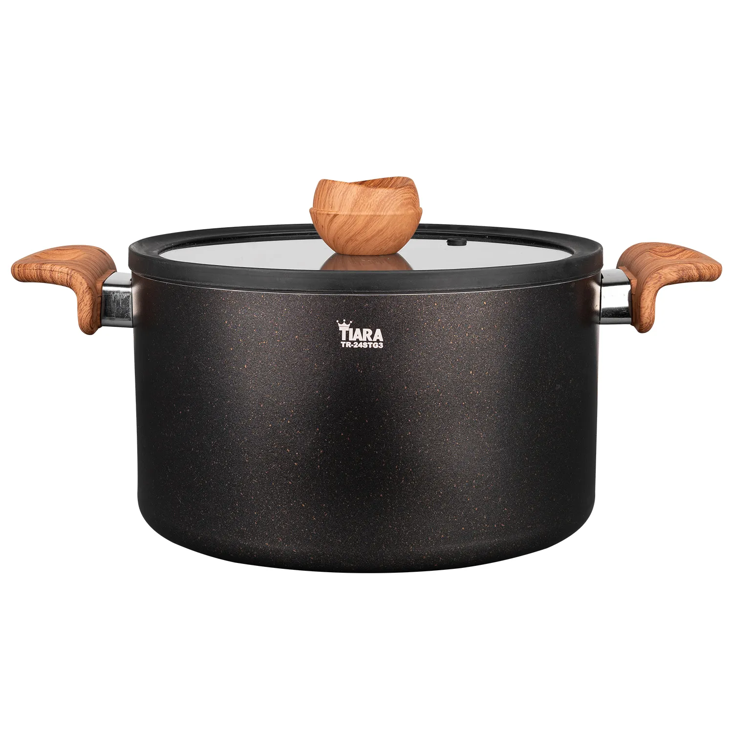 سرویس-قابلمه-و-تابه-۱۲-پارچه-گرانیتی-تیارا-مدل-Selin-Black